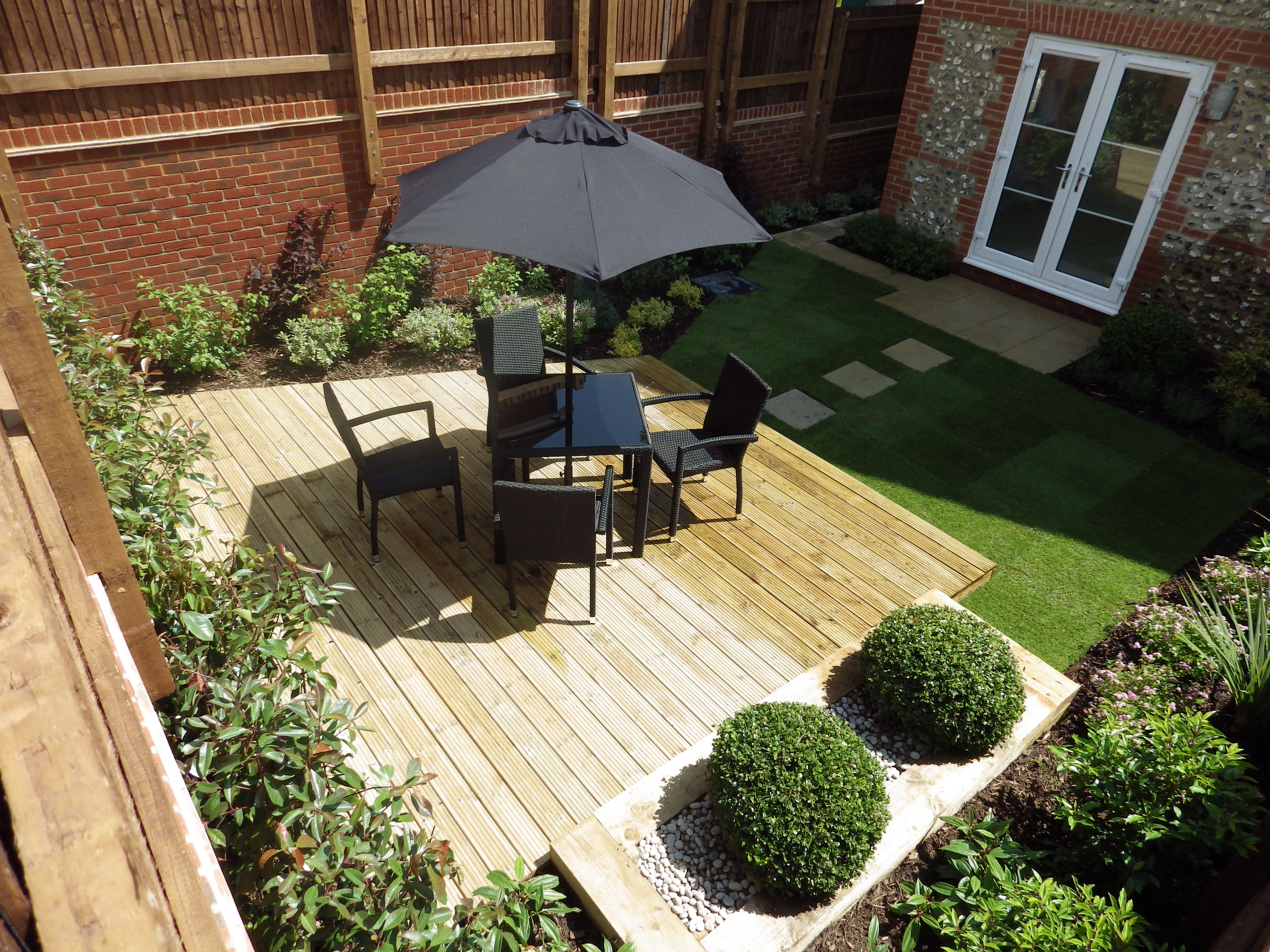 Linden Show Home Garden Horndean - Millstone Landscapes ...